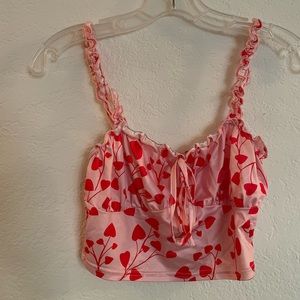 Hearts Bodice Top